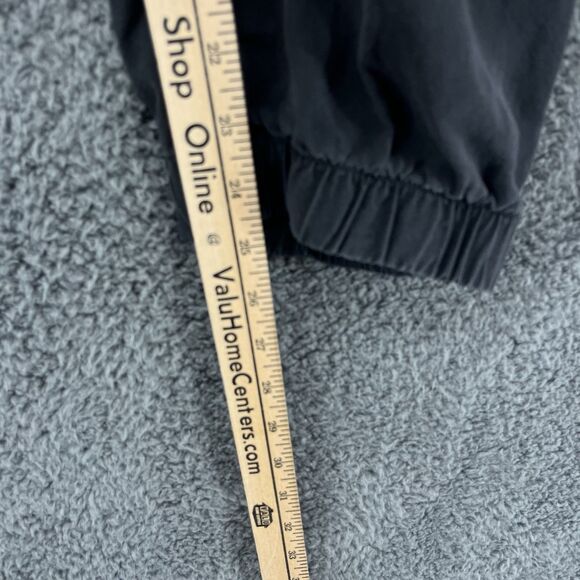 Lg Cloth Stone Cargo Crop Jogger Pants Black Stonewashed Tencel Lyocell Grunge‎ - Picture 4 of 7